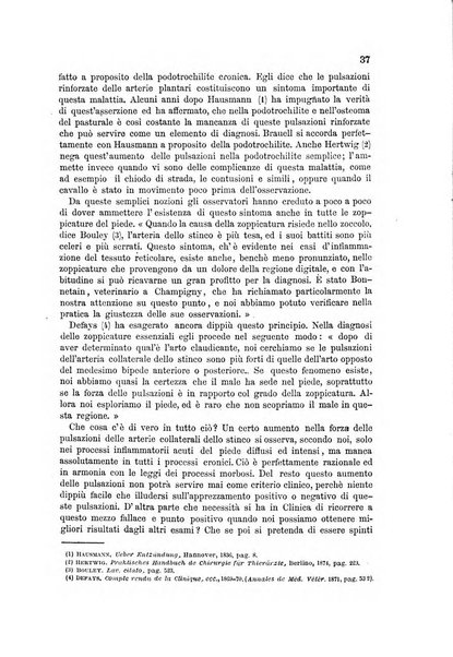 La clinica veterinaria rivista di medicina e chirurgia pratica degli animali domestici