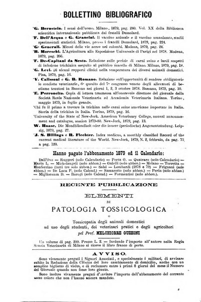 La clinica veterinaria rivista di medicina e chirurgia pratica degli animali domestici