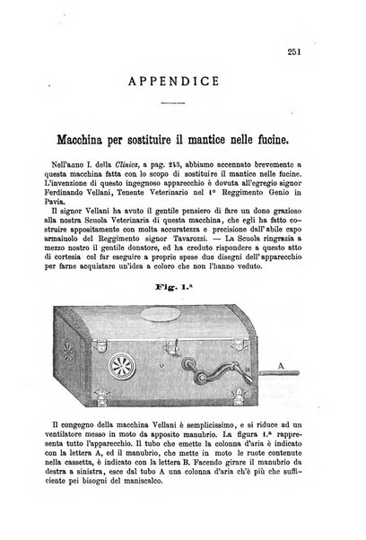 La clinica veterinaria rivista di medicina e chirurgia pratica degli animali domestici