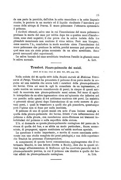 La clinica veterinaria rivista di medicina e chirurgia pratica degli animali domestici