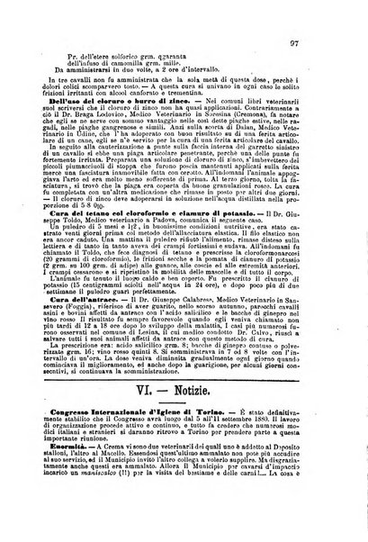 La clinica veterinaria rivista di medicina e chirurgia pratica degli animali domestici