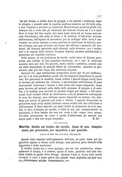 La clinica veterinaria rivista di medicina e chirurgia pratica degli animali domestici