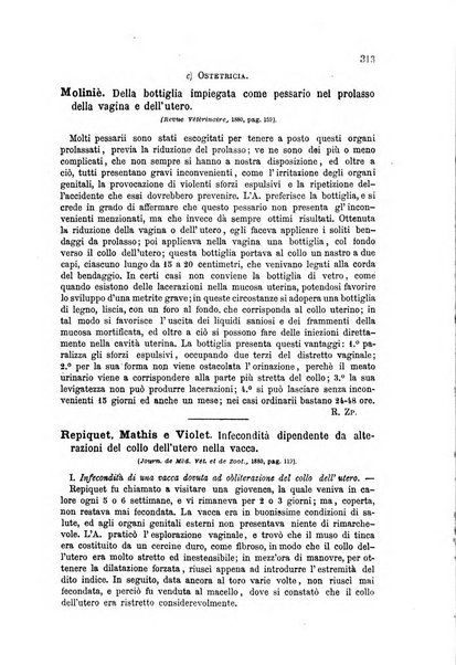 La clinica veterinaria rivista di medicina e chirurgia pratica degli animali domestici