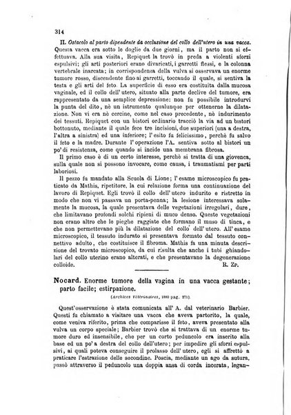 La clinica veterinaria rivista di medicina e chirurgia pratica degli animali domestici