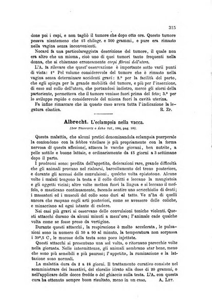 La clinica veterinaria rivista di medicina e chirurgia pratica degli animali domestici