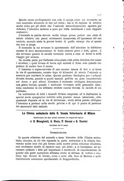 La clinica veterinaria rivista di medicina e chirurgia pratica degli animali domestici