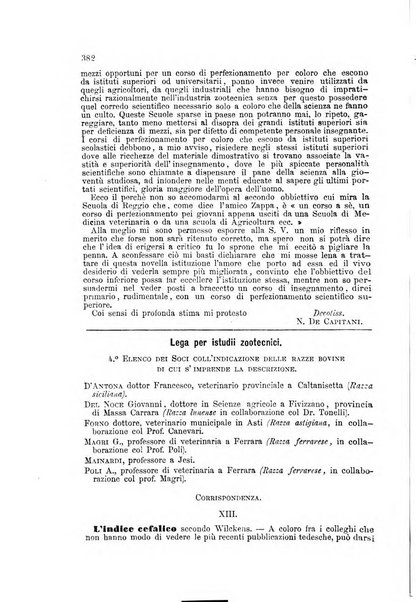 La clinica veterinaria rivista di medicina e chirurgia pratica degli animali domestici