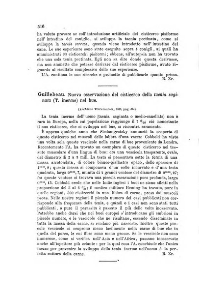 La clinica veterinaria rivista di medicina e chirurgia pratica degli animali domestici