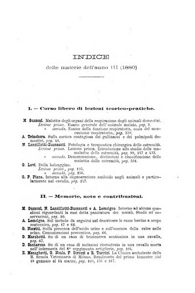 La clinica veterinaria rivista di medicina e chirurgia pratica degli animali domestici