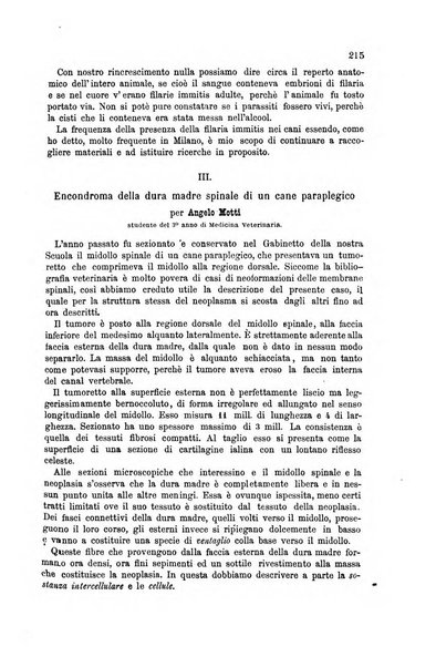 La clinica veterinaria rivista di medicina e chirurgia pratica degli animali domestici