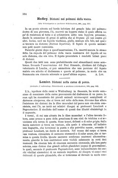 La clinica veterinaria rivista di medicina e chirurgia pratica degli animali domestici