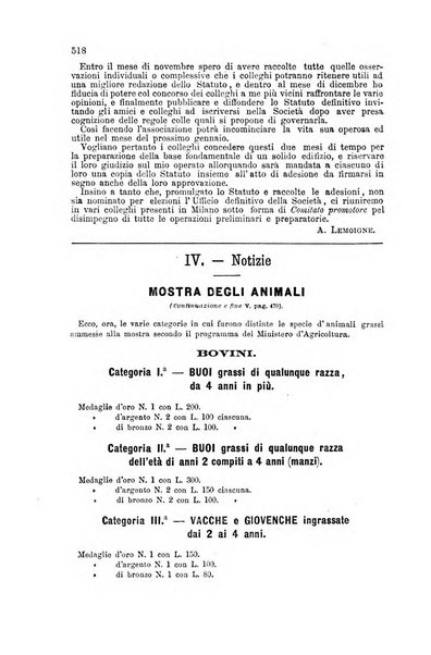 La clinica veterinaria rivista di medicina e chirurgia pratica degli animali domestici