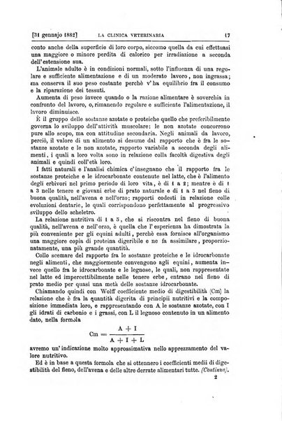 La clinica veterinaria rivista di medicina e chirurgia pratica degli animali domestici