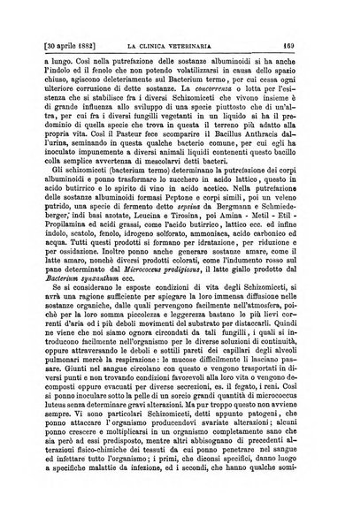 La clinica veterinaria rivista di medicina e chirurgia pratica degli animali domestici