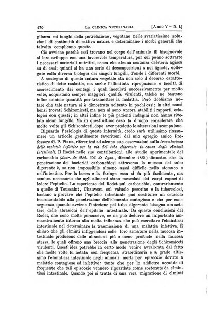 La clinica veterinaria rivista di medicina e chirurgia pratica degli animali domestici