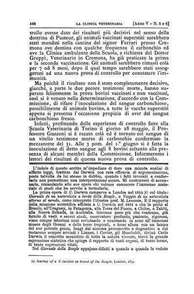 La clinica veterinaria rivista di medicina e chirurgia pratica degli animali domestici