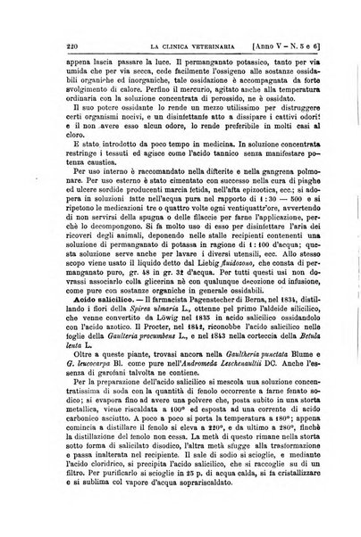 La clinica veterinaria rivista di medicina e chirurgia pratica degli animali domestici