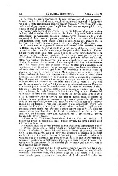 La clinica veterinaria rivista di medicina e chirurgia pratica degli animali domestici