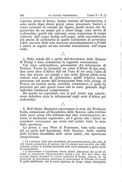 La clinica veterinaria rivista di medicina e chirurgia pratica degli animali domestici