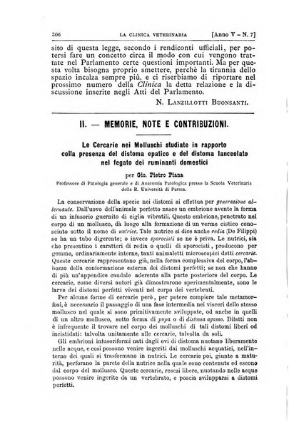 La clinica veterinaria rivista di medicina e chirurgia pratica degli animali domestici