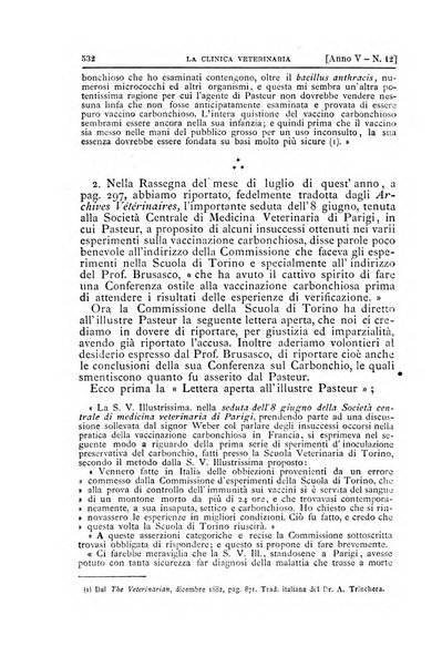 La clinica veterinaria rivista di medicina e chirurgia pratica degli animali domestici