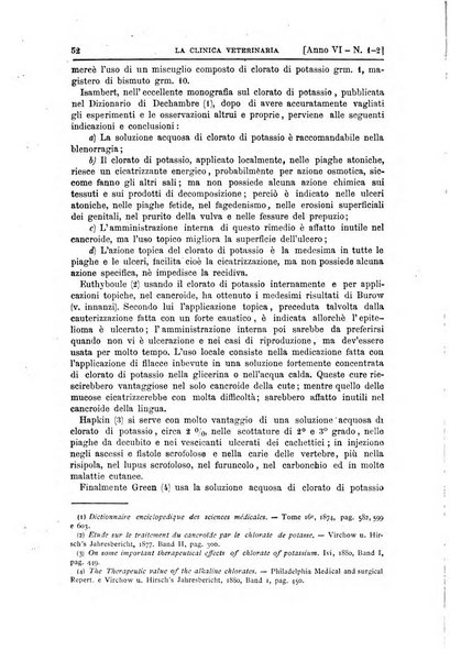 La clinica veterinaria rivista di medicina e chirurgia pratica degli animali domestici