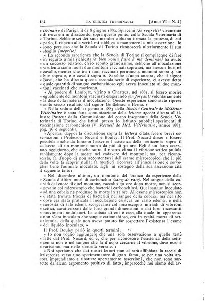 La clinica veterinaria rivista di medicina e chirurgia pratica degli animali domestici