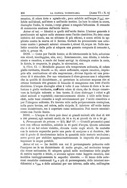 La clinica veterinaria rivista di medicina e chirurgia pratica degli animali domestici