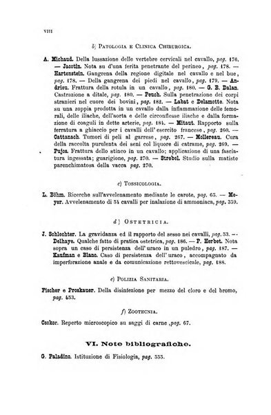 La clinica veterinaria rivista di medicina e chirurgia pratica degli animali domestici