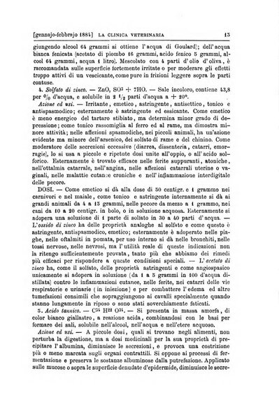 La clinica veterinaria rivista di medicina e chirurgia pratica degli animali domestici