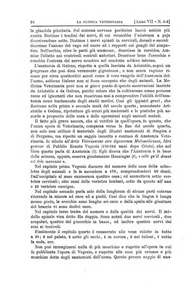 La clinica veterinaria rivista di medicina e chirurgia pratica degli animali domestici