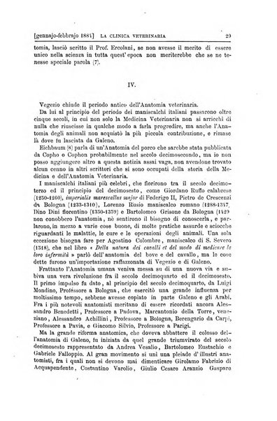 La clinica veterinaria rivista di medicina e chirurgia pratica degli animali domestici