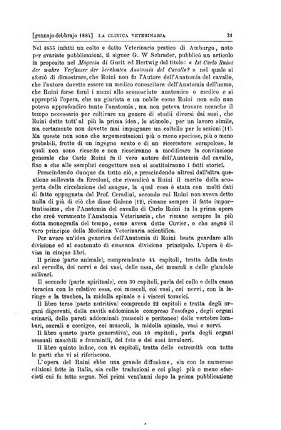 La clinica veterinaria rivista di medicina e chirurgia pratica degli animali domestici