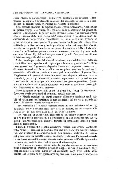 La clinica veterinaria rivista di medicina e chirurgia pratica degli animali domestici