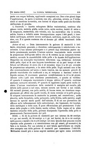 La clinica veterinaria rivista di medicina e chirurgia pratica degli animali domestici