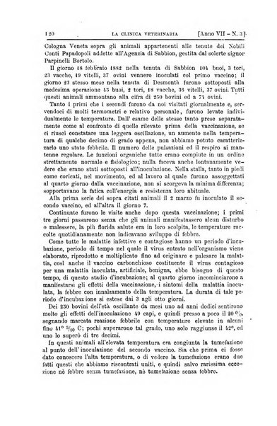 La clinica veterinaria rivista di medicina e chirurgia pratica degli animali domestici