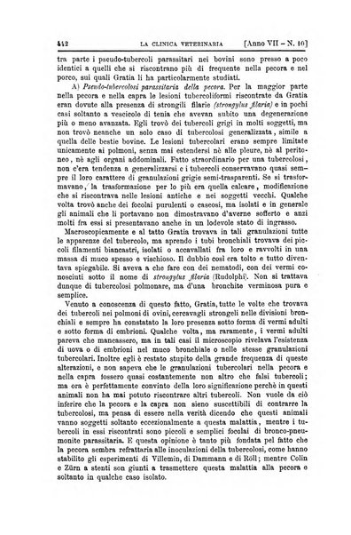 La clinica veterinaria rivista di medicina e chirurgia pratica degli animali domestici