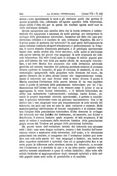 La clinica veterinaria rivista di medicina e chirurgia pratica degli animali domestici