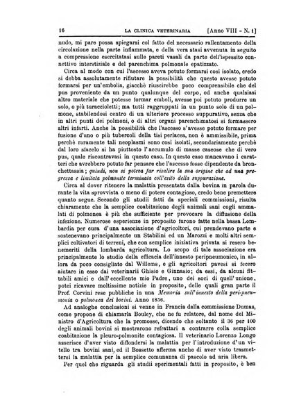 La clinica veterinaria rivista di medicina e chirurgia pratica degli animali domestici