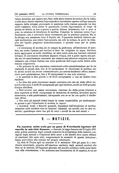 La clinica veterinaria rivista di medicina e chirurgia pratica degli animali domestici