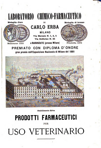 La clinica veterinaria rivista di medicina e chirurgia pratica degli animali domestici