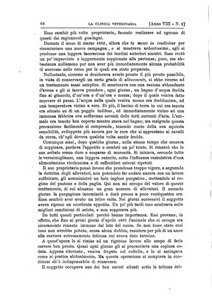 La clinica veterinaria rivista di medicina e chirurgia pratica degli animali domestici