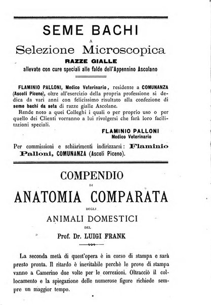 La clinica veterinaria rivista di medicina e chirurgia pratica degli animali domestici