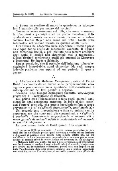 La clinica veterinaria rivista di medicina e chirurgia pratica degli animali domestici