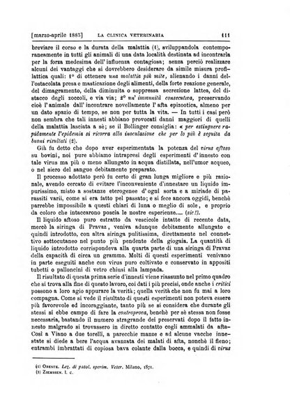 La clinica veterinaria rivista di medicina e chirurgia pratica degli animali domestici