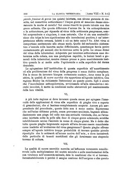 La clinica veterinaria rivista di medicina e chirurgia pratica degli animali domestici