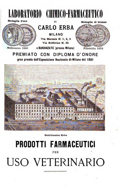 La clinica veterinaria rivista di medicina e chirurgia pratica degli animali domestici