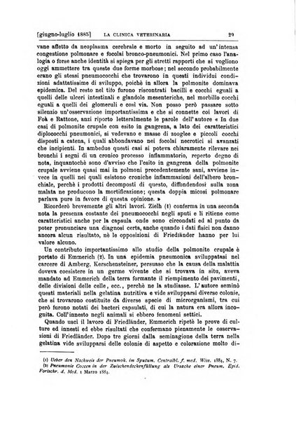 La clinica veterinaria rivista di medicina e chirurgia pratica degli animali domestici