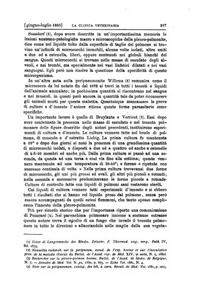 La clinica veterinaria rivista di medicina e chirurgia pratica degli animali domestici