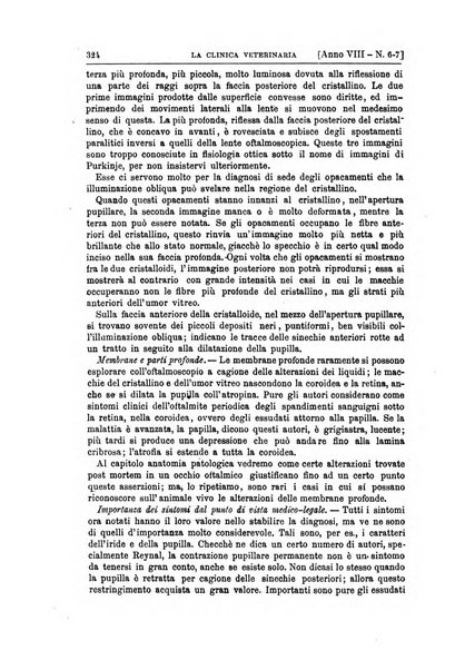 La clinica veterinaria rivista di medicina e chirurgia pratica degli animali domestici